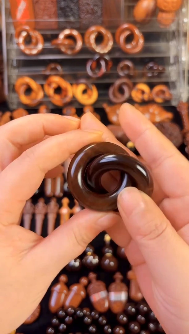 雷枣木玉化料乾坤圈2.0