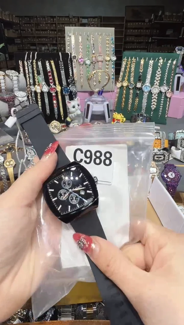 石英机芯不锈钢不锈钢直播定闪专用