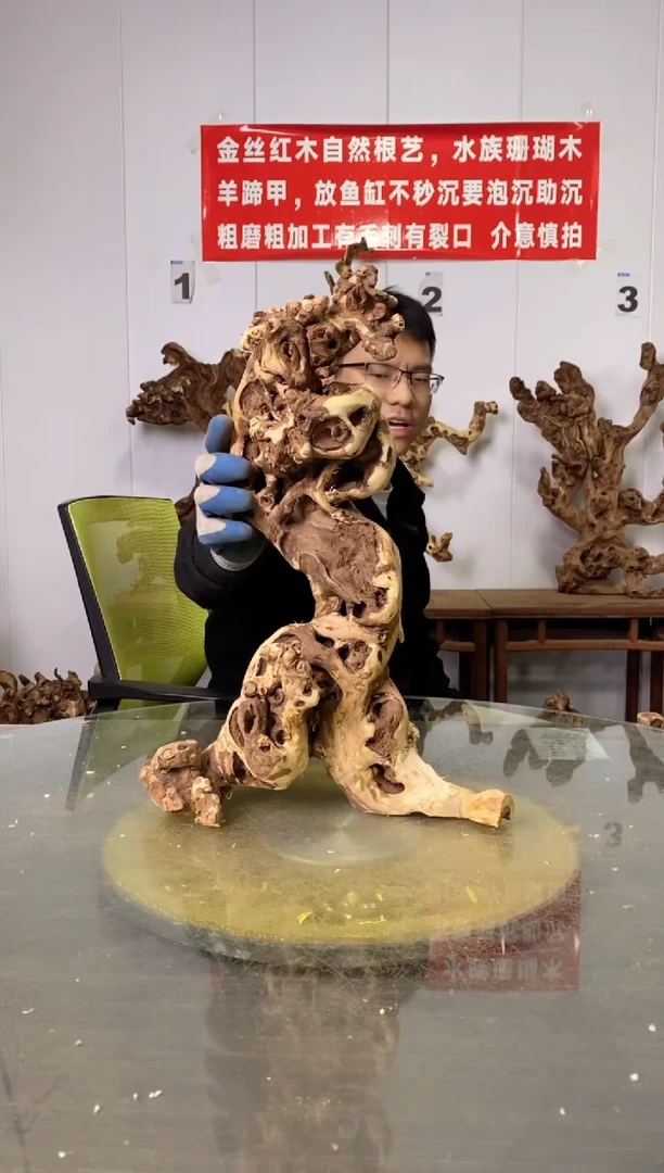 【闪购商品】木枯树摆件 粗磨粗加工半成品 毛料