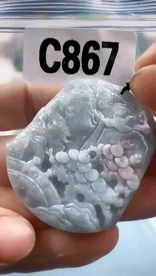 翡翠未镶嵌颈饰天然翡翠吊坠挂件