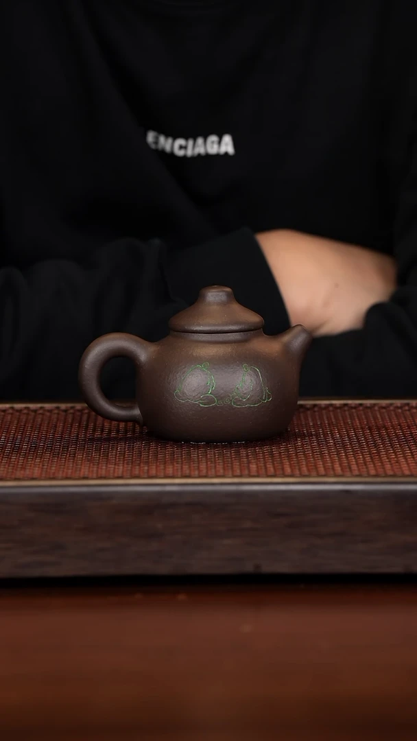 茶壶紫砂鑫*鑫徐壶记精品紫砂壶