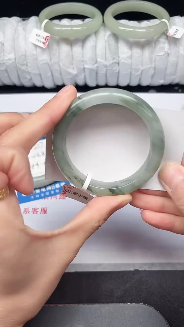 未镶嵌手镯石英质玉278-52/53