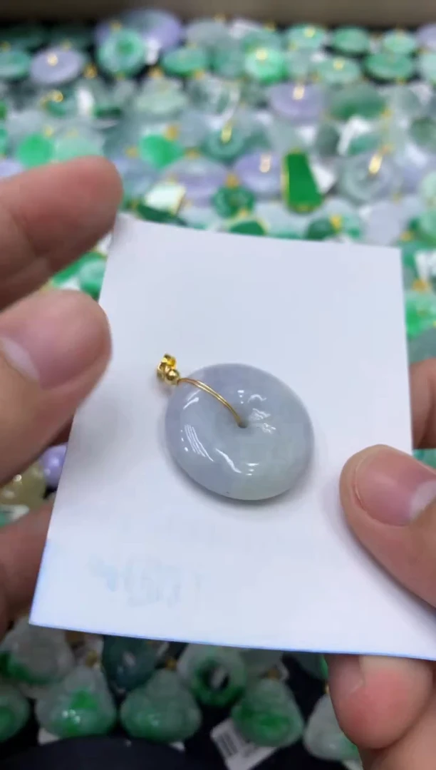 颈饰未镶嵌翡翠天然缅甸翡翠a货