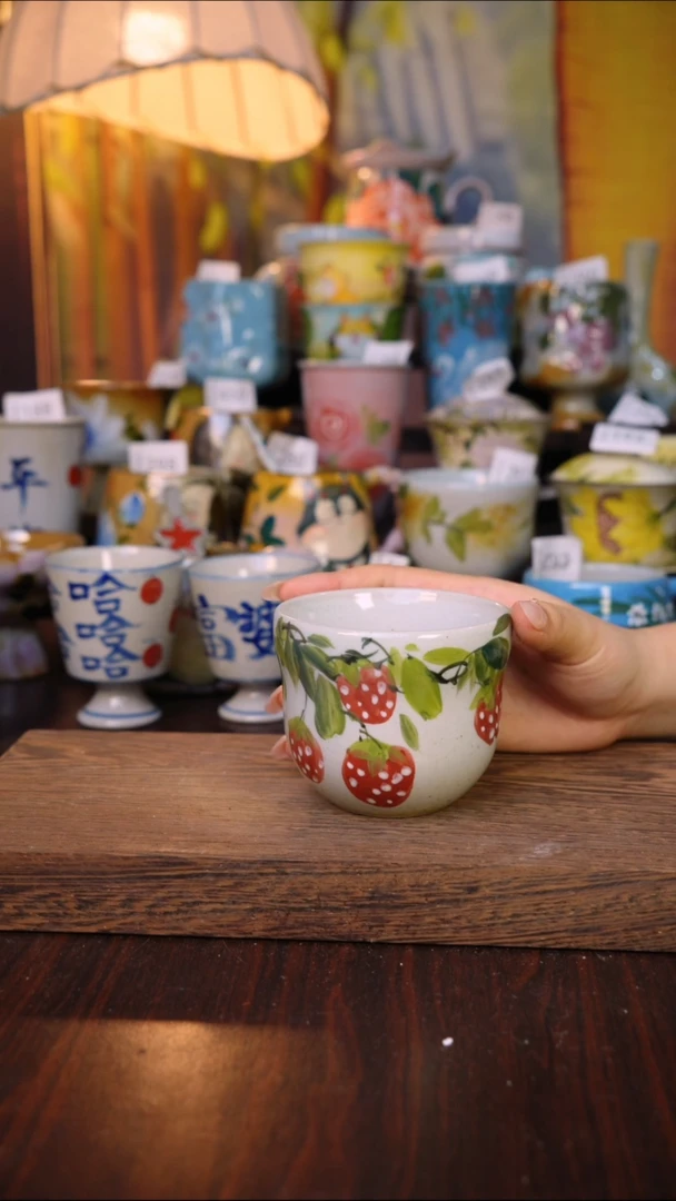 摆件泥垚手作 景德镇手工手绘器物
