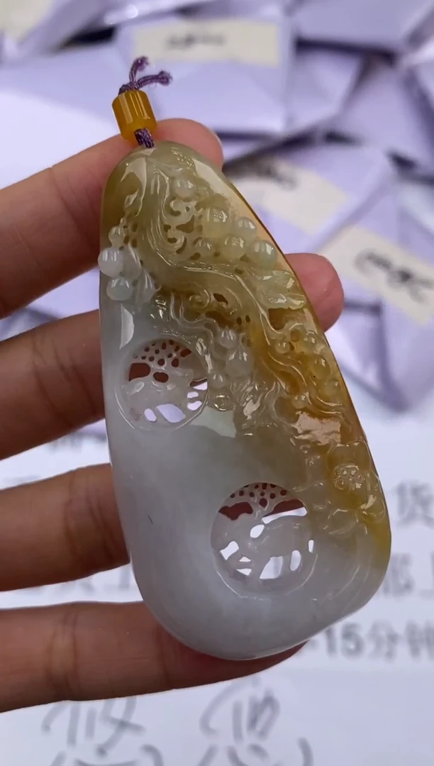 未镶嵌挂件翡翠307692 多人