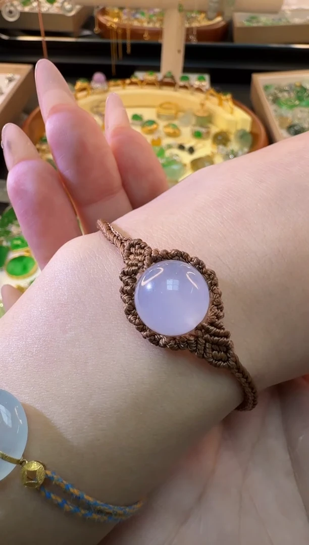 【闪购商品】翡翠颈饰未镶嵌缅甸翡翠A货手串