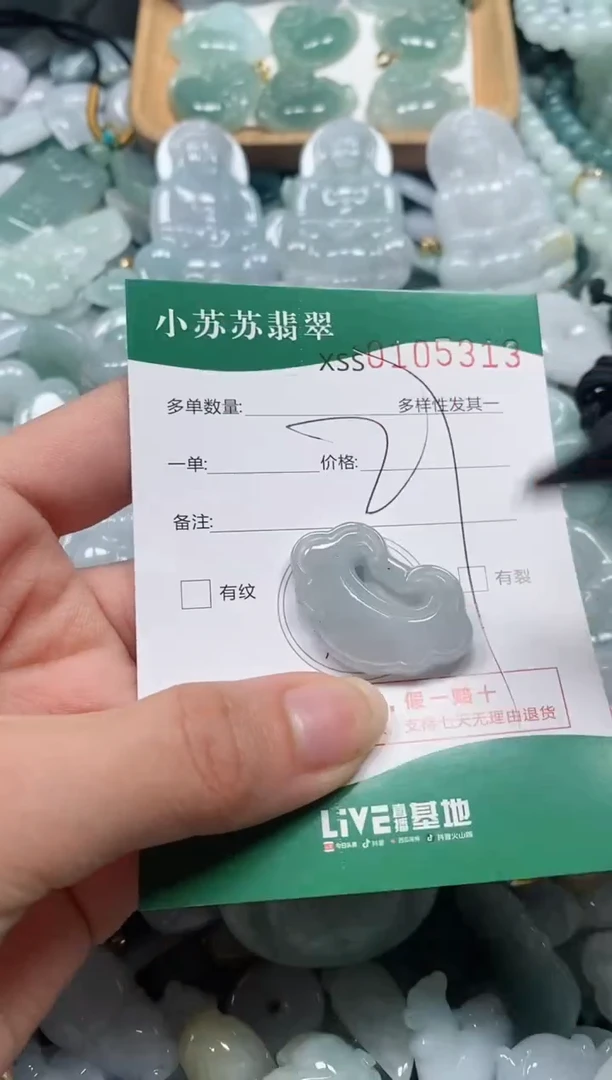 【闪购商品】翡翠颈饰未镶嵌闪购商品0105313
