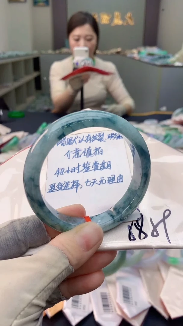 未镶嵌手镯翡翠0248991617