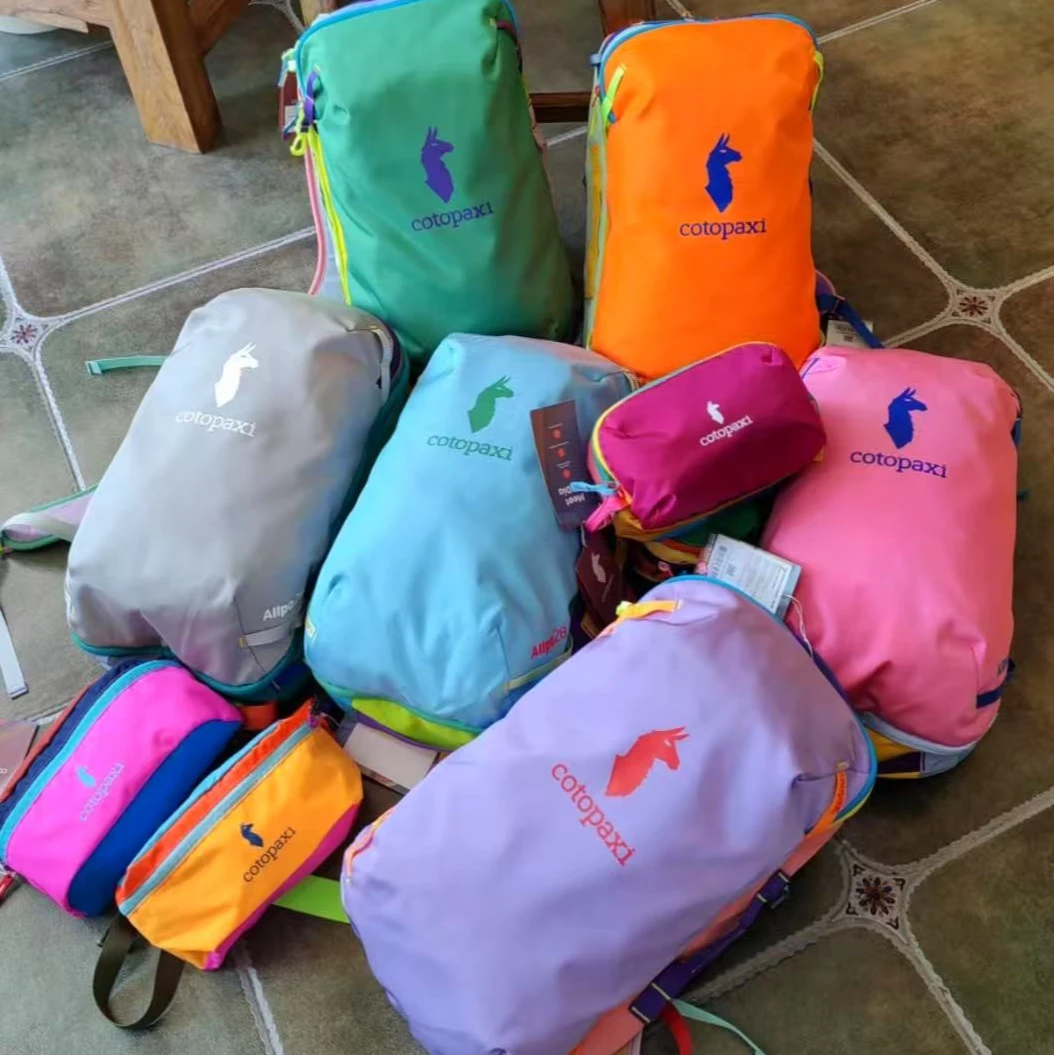 科托帕西Cotopaxi多巴胺羊驼28L户外包包超轻防水面料时尚双肩包