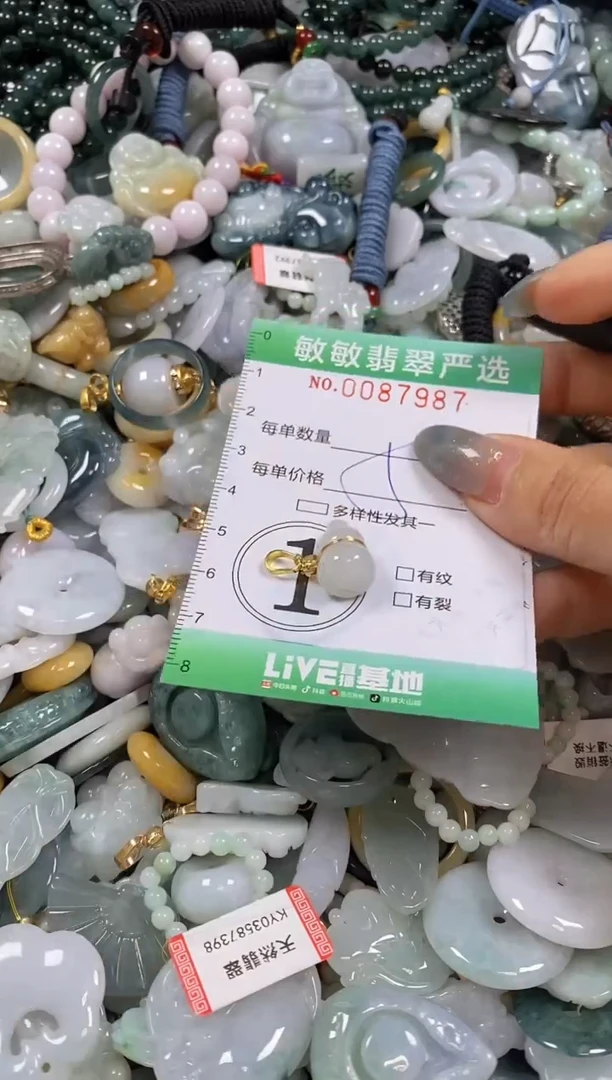 【闪购商品】翡翠颈饰未镶嵌闪购0087987