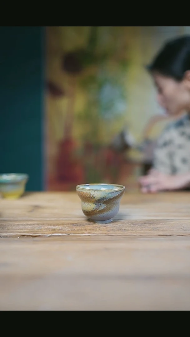 【闪购商品】景德镇杯碗柴烧多人