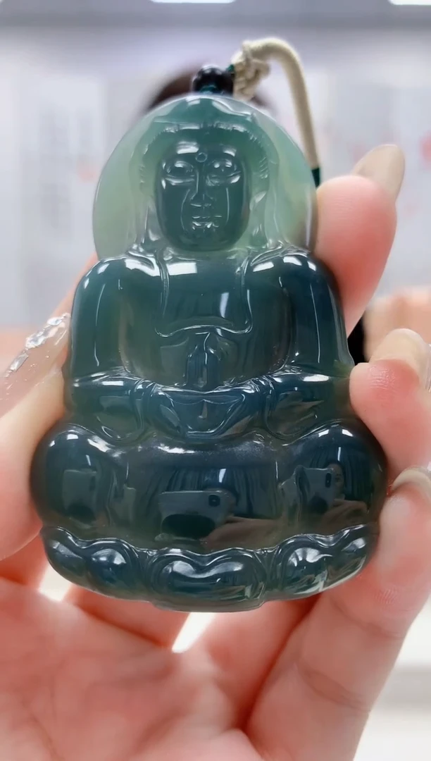 未镶嵌定制翡翠4829jw-毛货挂件56
