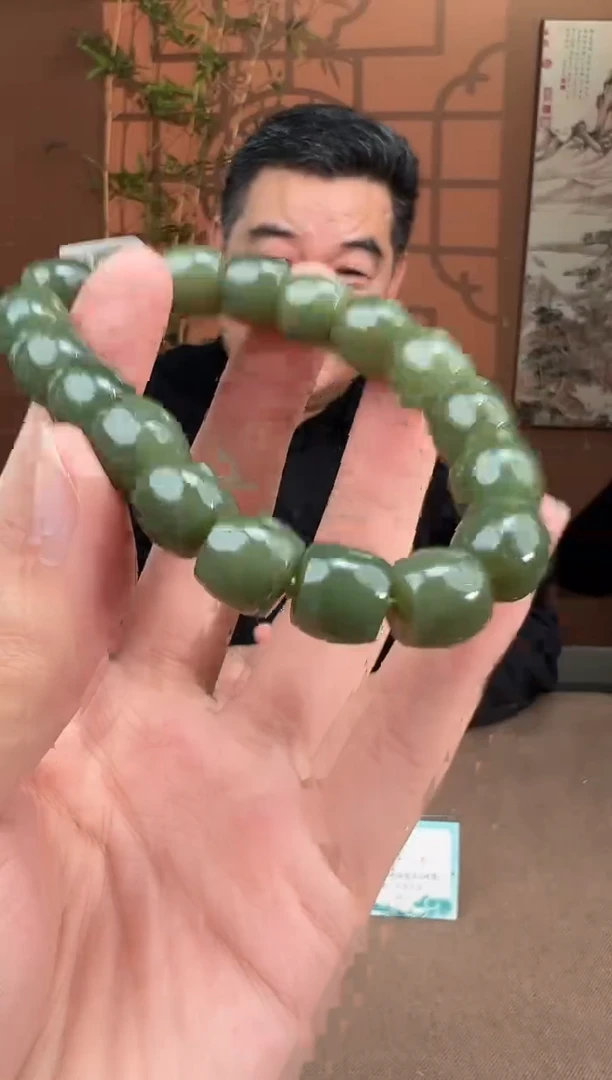未镶嵌手串和田玉多样性拍一发一2618
