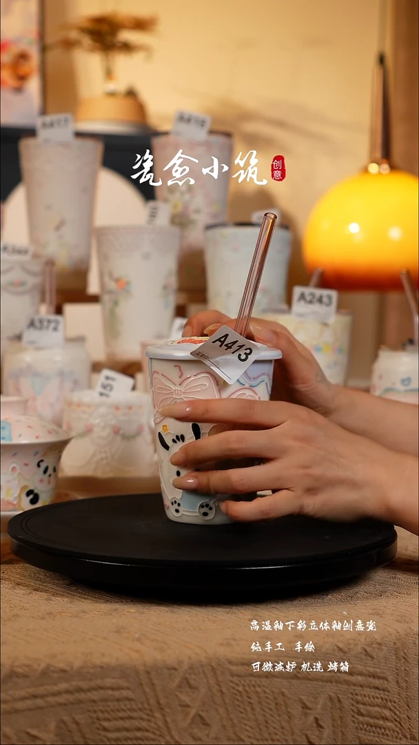 景德镇高温釉下彩创意瓷