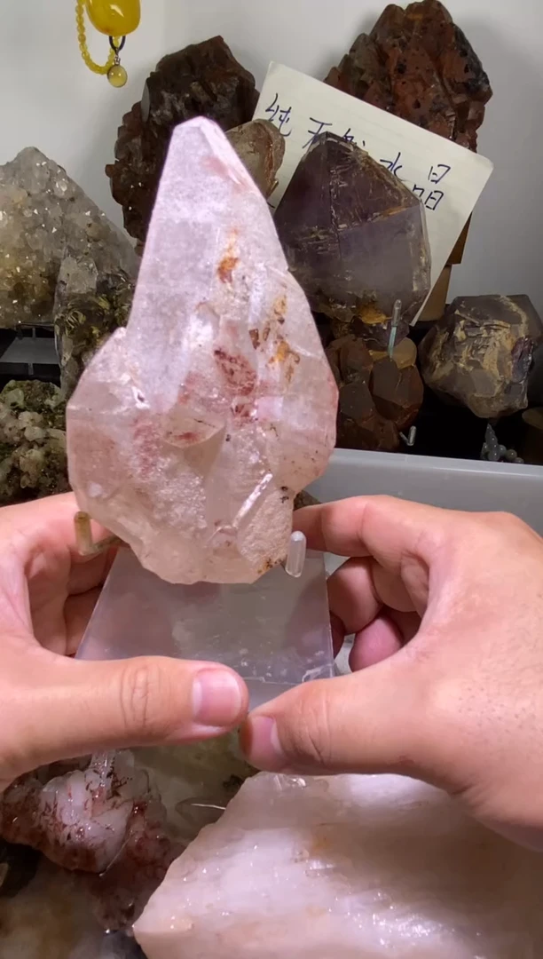 未镶嵌珠宝半成品水晶164号342g骸骨骨干水晶原石