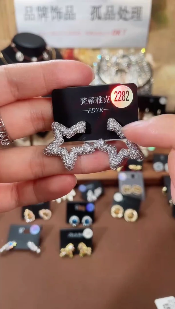 合金925银锆石梵2282