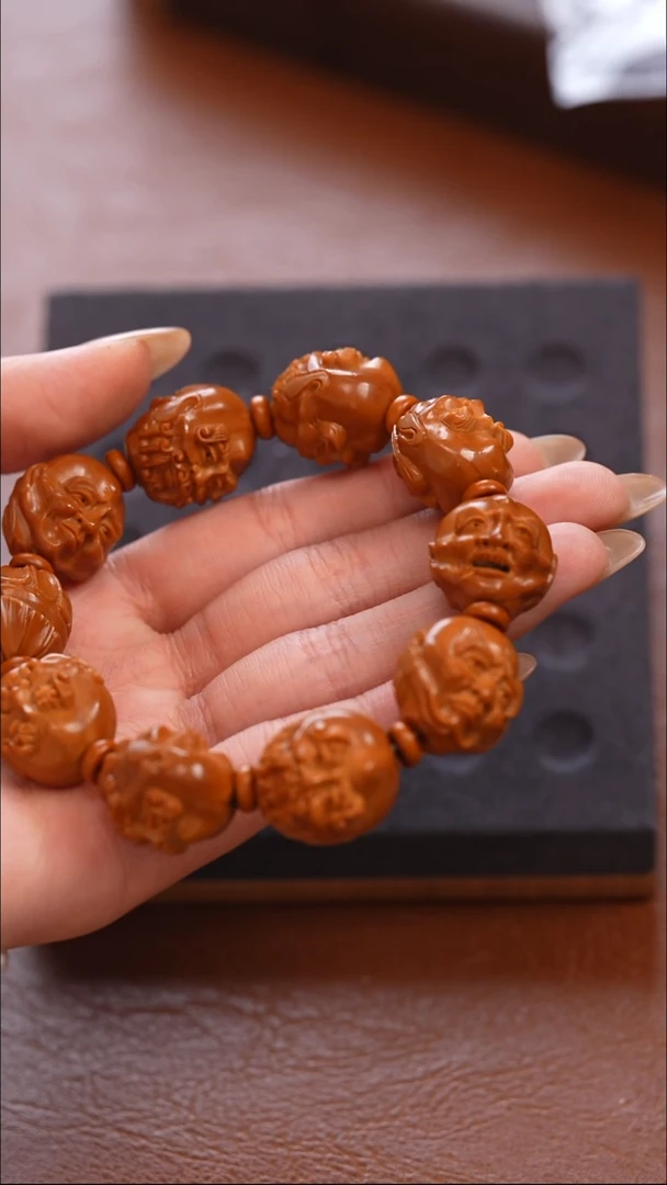 手串/手链橄榄核罗汉1.9