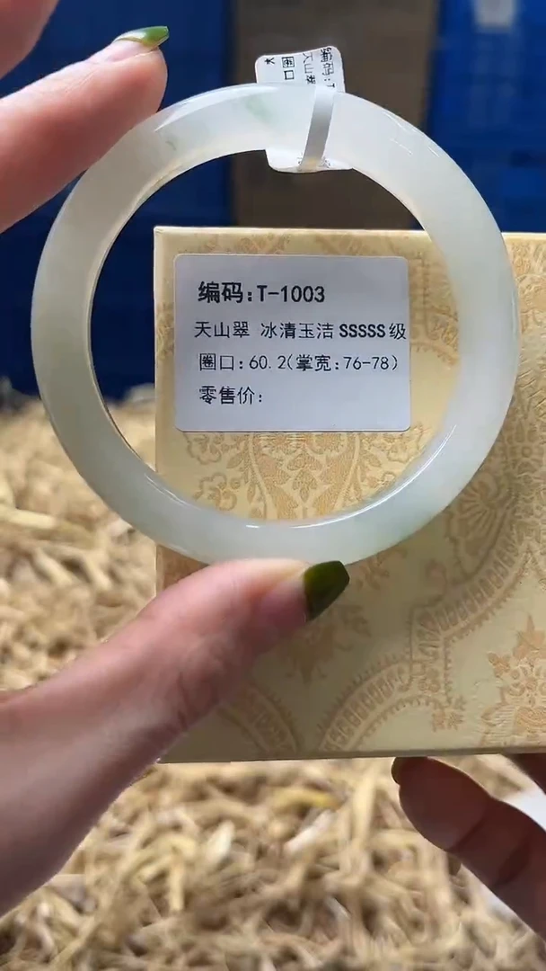 未镶嵌手镯石英质玉T1003