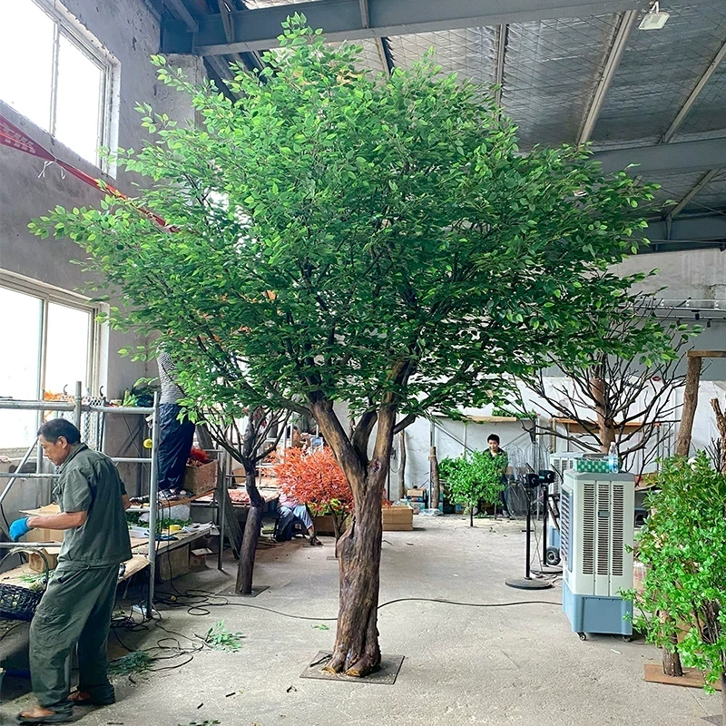 德式真榕树大型假树许愿树酒店室内外造景生绿植装饰婚庆橱窗