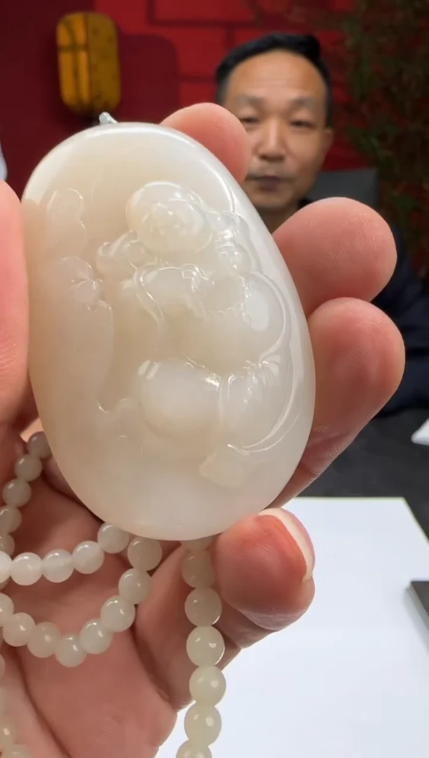 和田玉未镶嵌颈饰多样性发货11102