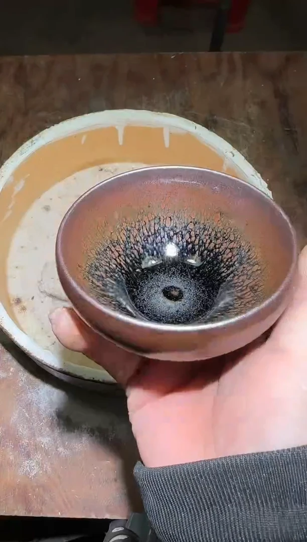 茶盏印春堂柴烧建盏