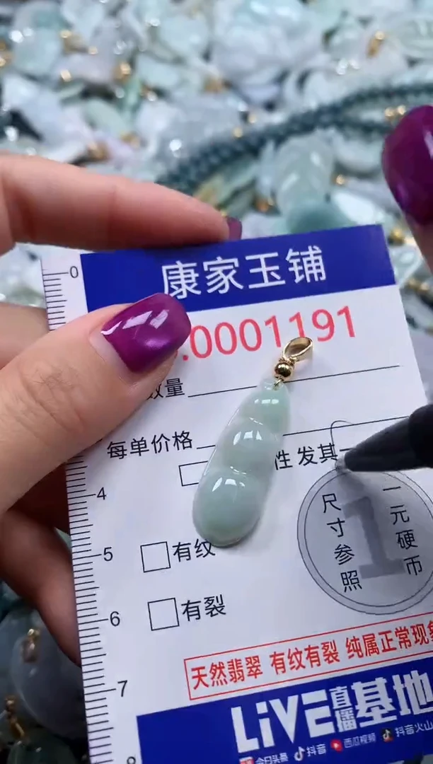 颈饰未镶嵌翡翠1191