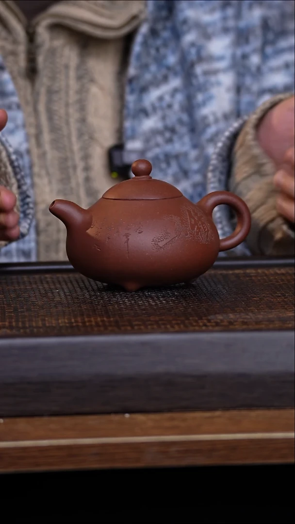 茶壶紫砂宜兴手工原矿紫砂壶001