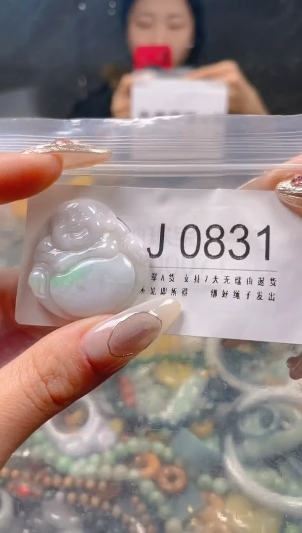 【闪购商品】翡翠颈饰未镶嵌/J/翡翠A货一图一物