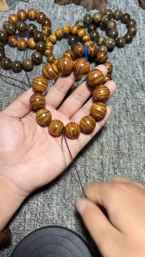 金丝楠手串/手链枯木老料2.0单圈1380