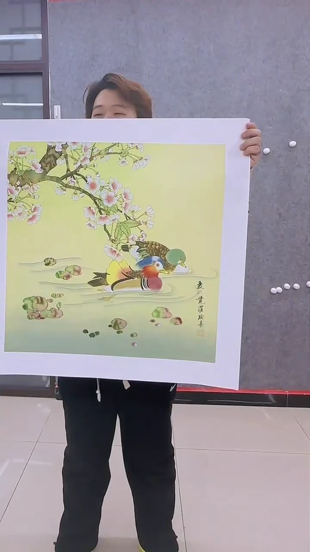 【闪购商品】国画爱新觉罗-瑜嘉手绘国画