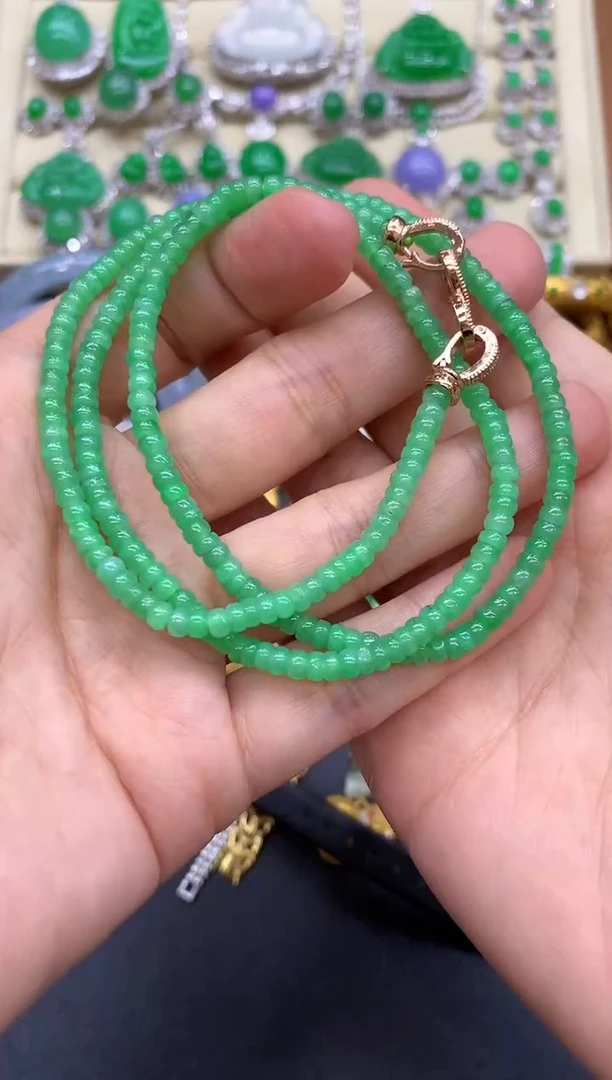 颈饰未镶嵌翡翠272-中国好珍宝