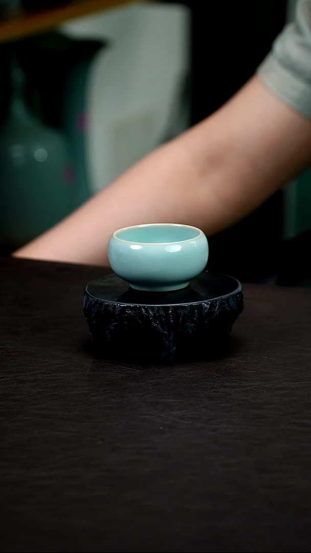 运圈天青支钉小禅定微微瑕