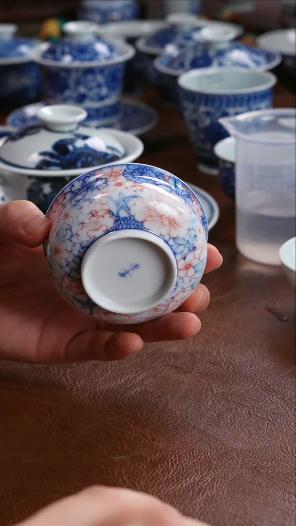 景德镇高端茶器景德镇纯手工手绘高端茶器