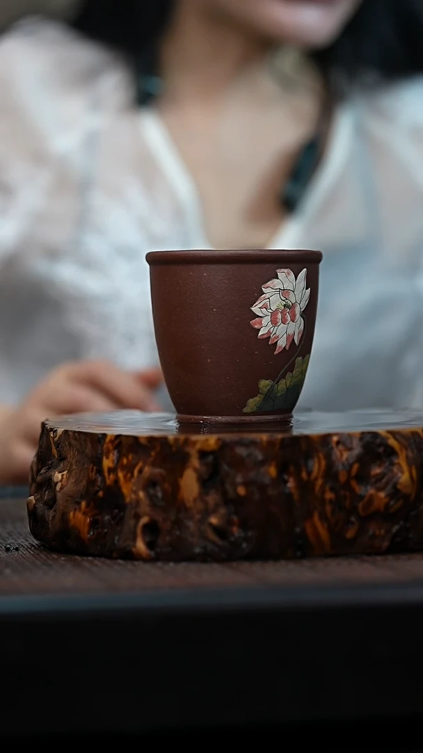 宜兴岁颐传砂原矿全手杯子