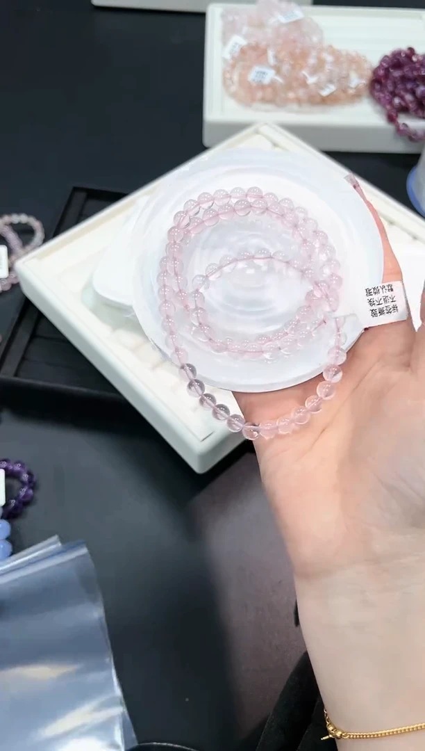 【闪购商品】水晶手串未镶嵌84b多样性发其一/1条默认微瑕