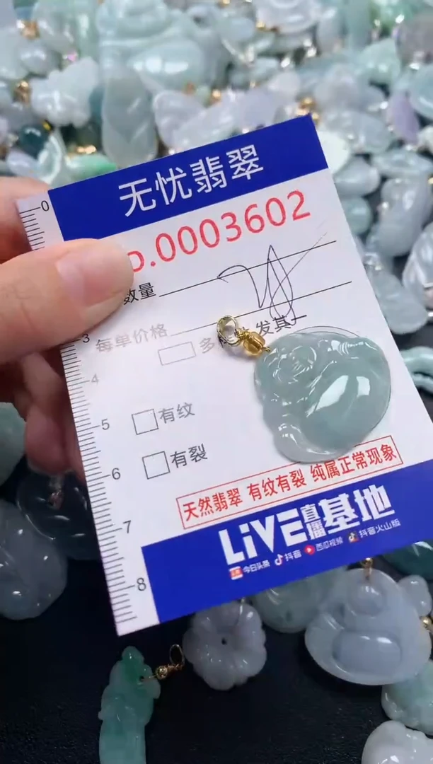 颈饰未镶嵌翡翠3602