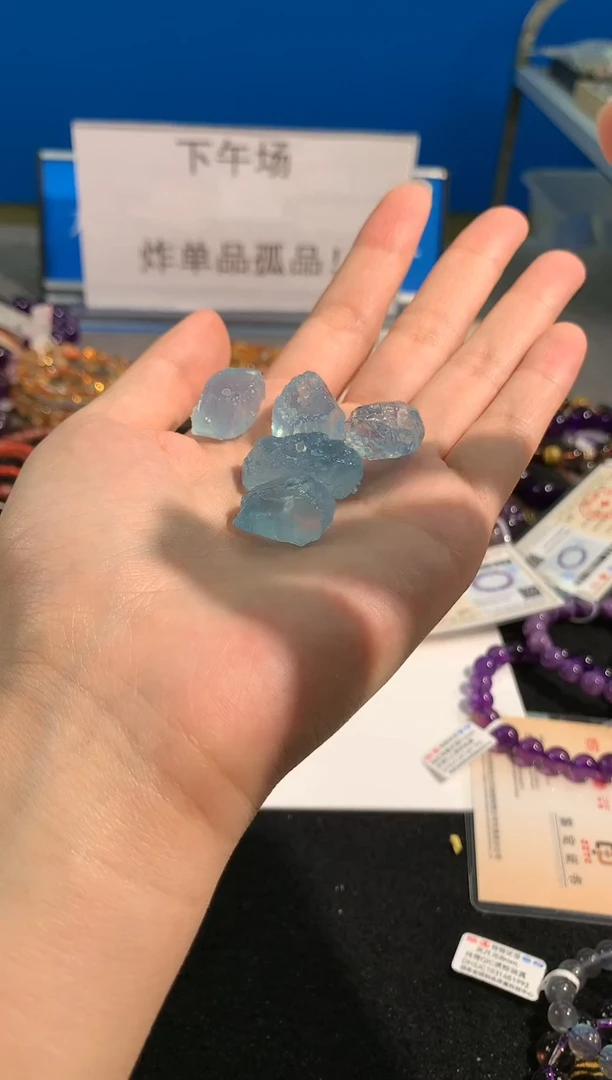 【闪购商品】水晶手链未镶嵌111号海蓝宝配件