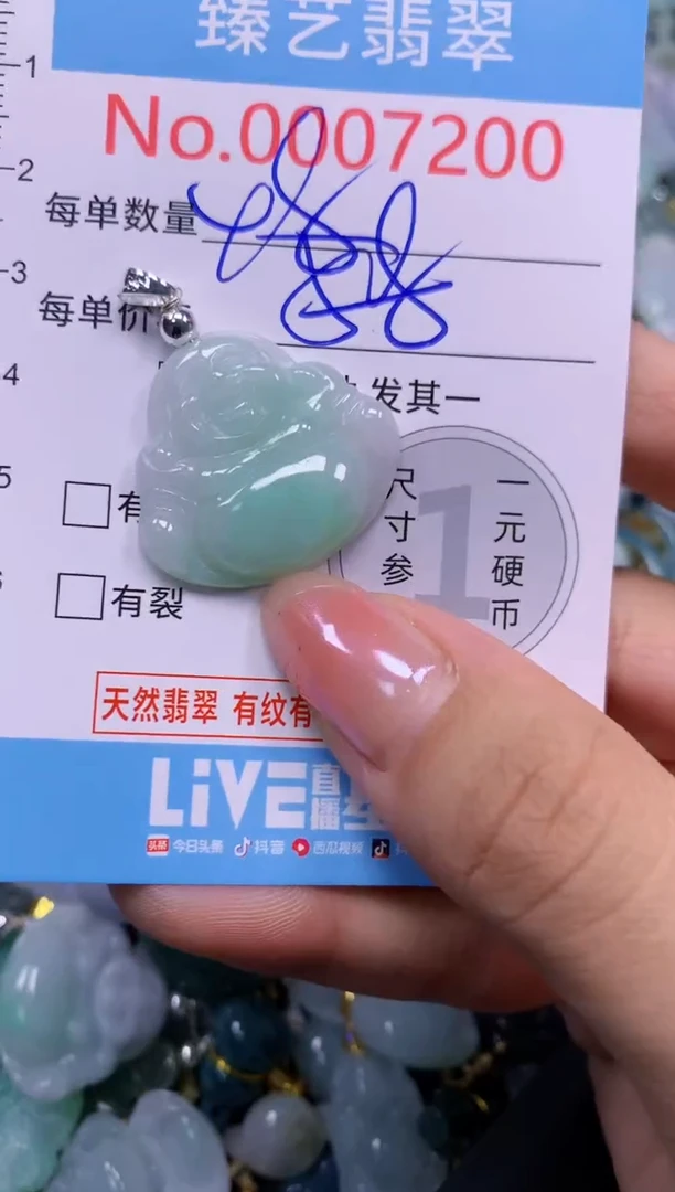 颈饰未镶嵌翡翠7200