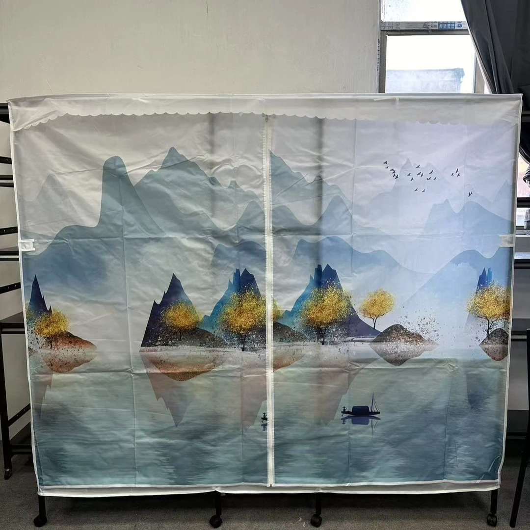 组合【库存】YE86款简易衣柜80*40*180（图案不指定）