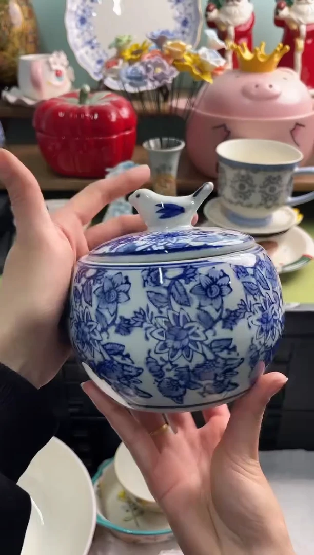 陶瓷三*X小鸟罐********