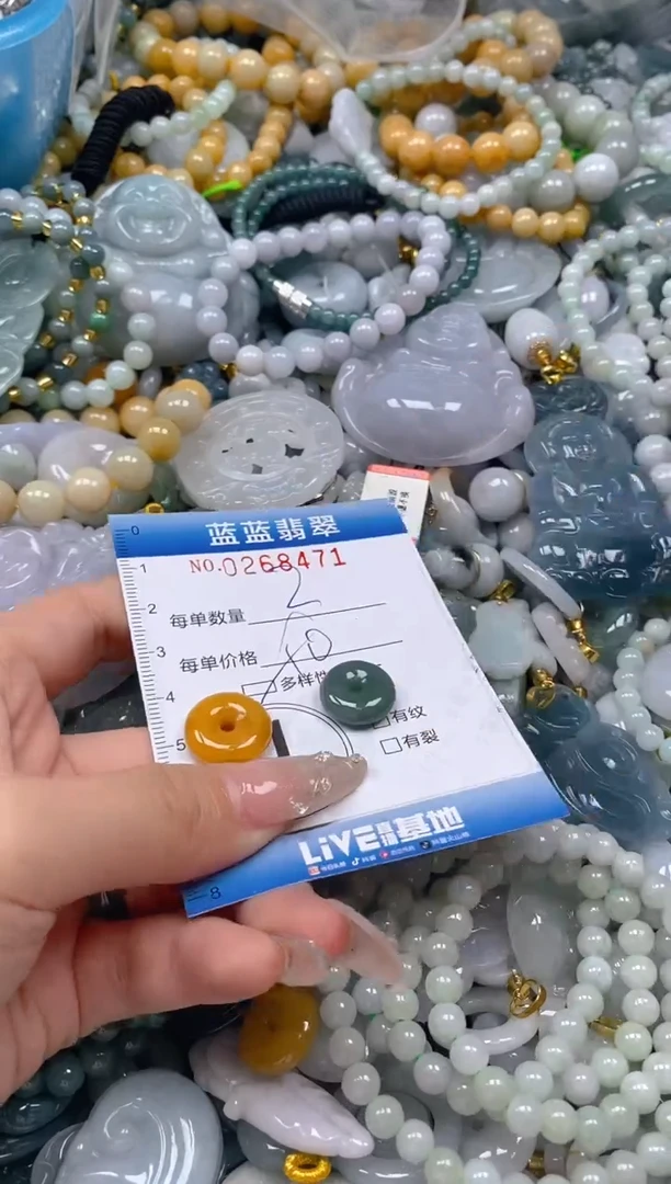 翡翠未镶嵌颈饰闪购0268471多样性发其一