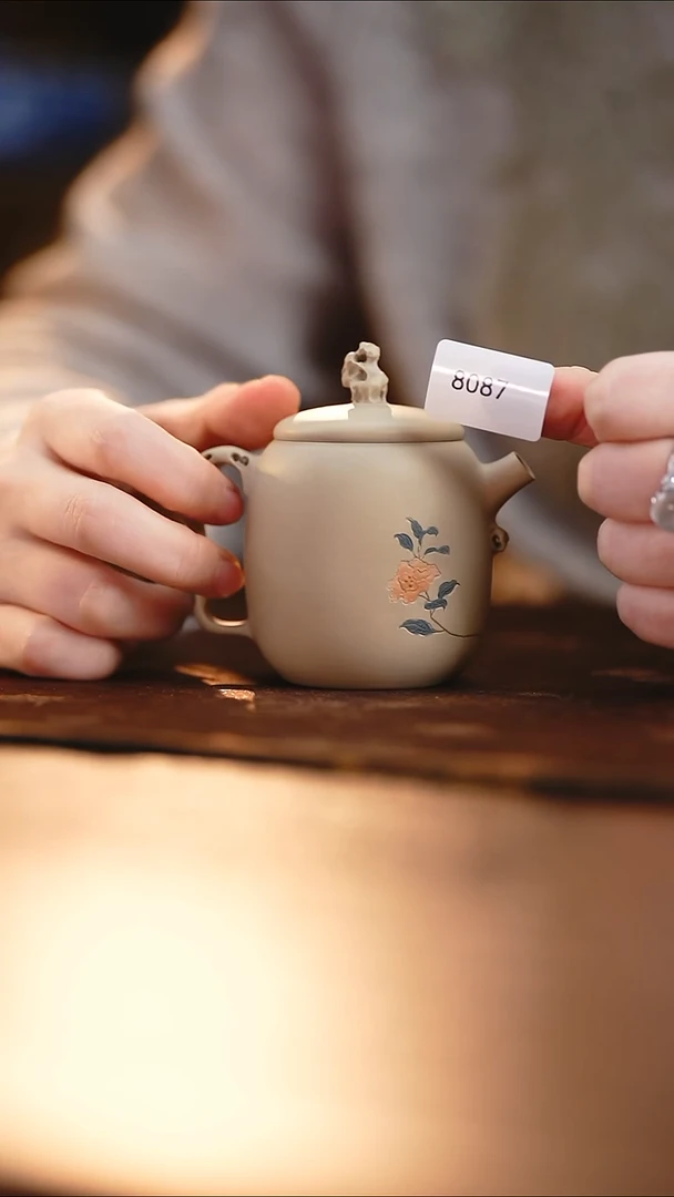 雲梦茶器紫陶茶壶8087
