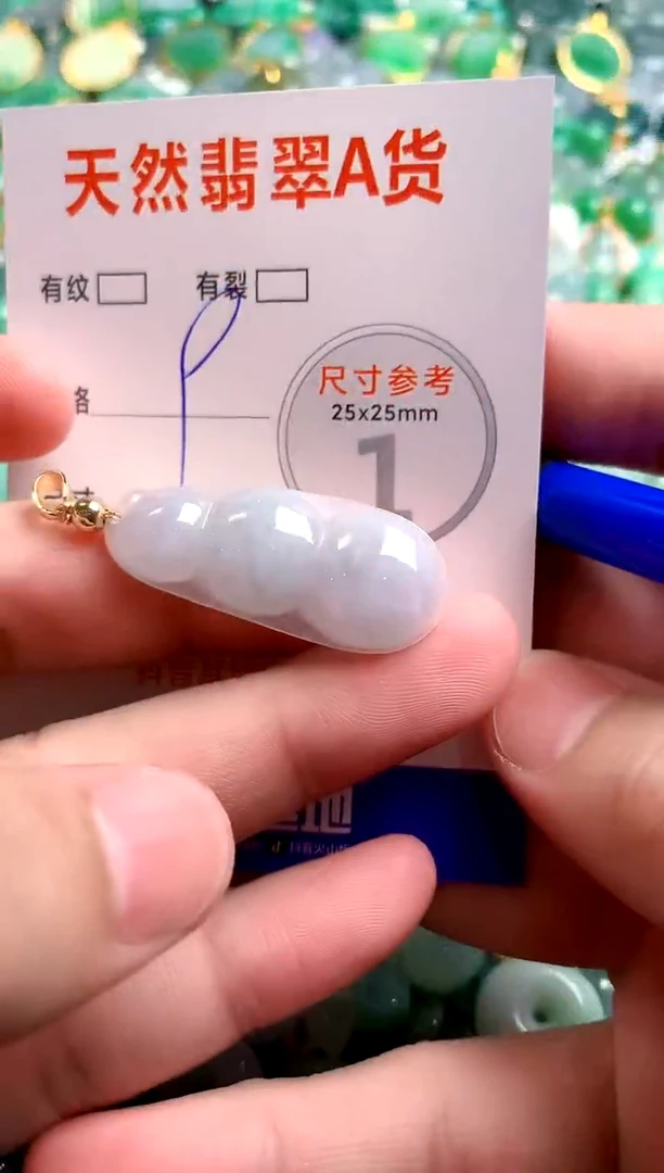翡翠未镶嵌颈饰24000463