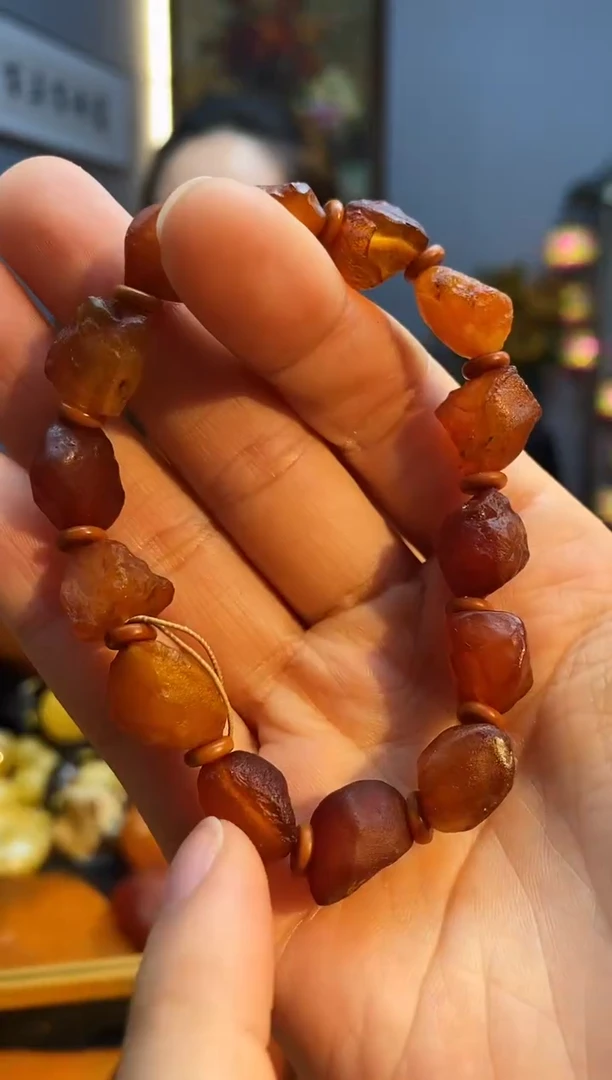 手串琥珀未镶嵌手串