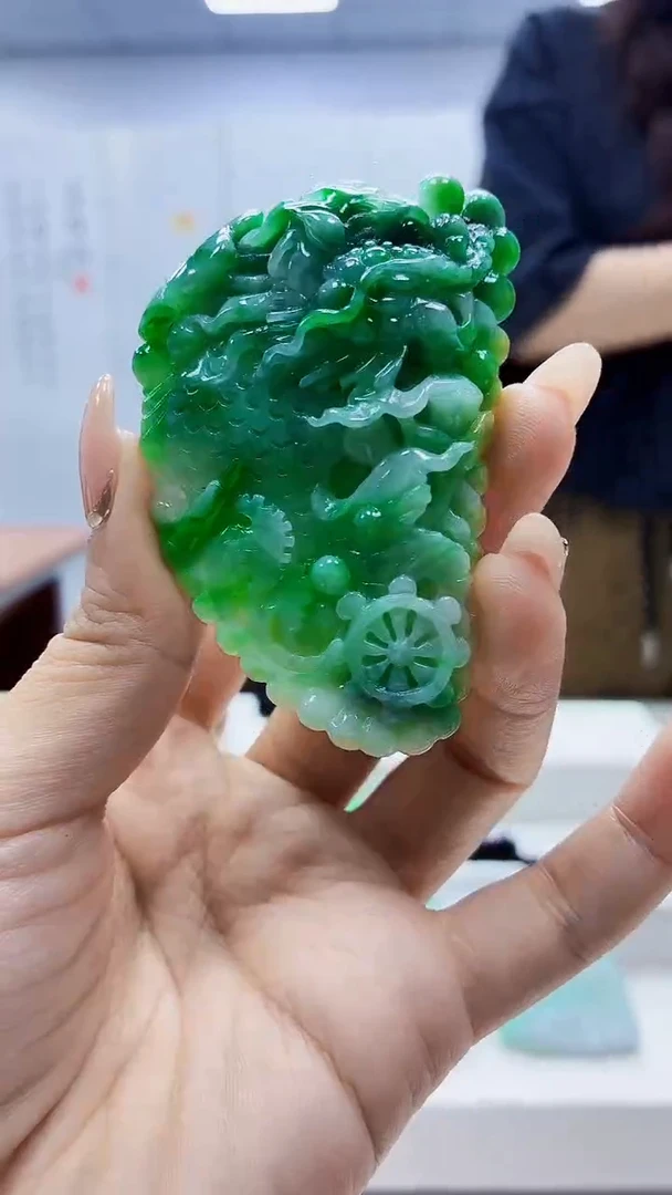 未镶嵌定制翡翠4829ty-毛货挂件47