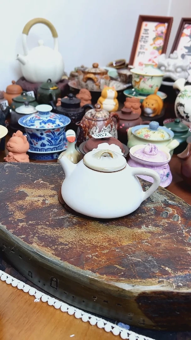 【茶瓷物语】柴烧茶壶