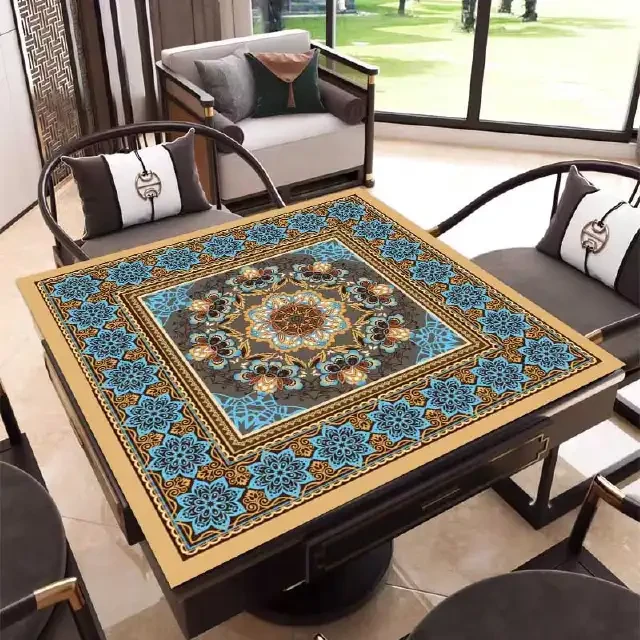 6147【120*120厘米】 硅藻泥吸水防滑地垫门口地毯玄浴室简约入户门