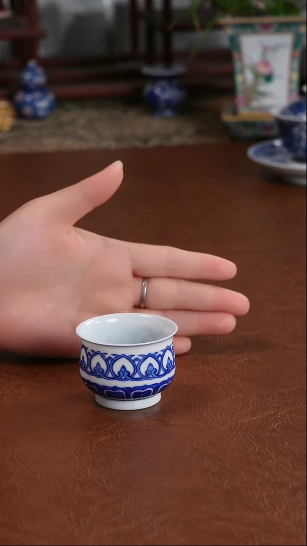 景德镇高端茶器7****右手工手绘陶瓷茶具