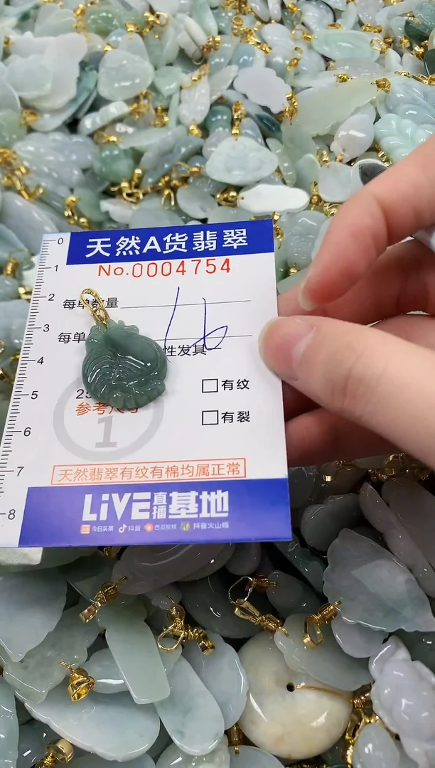 颈饰未镶嵌翡翠纯天然a货翡翠