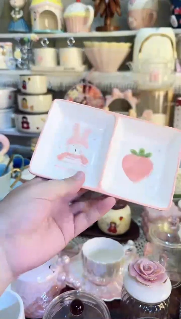 瓷片发货快，质量好，放心拍，2格盘